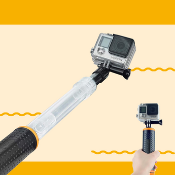 Float or Soak: The Waterproof Telescopic Pole is your GoPro’s Best Companion