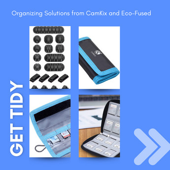 Get Tidy: Organizing Solutions from CamKix & Eco-Fused