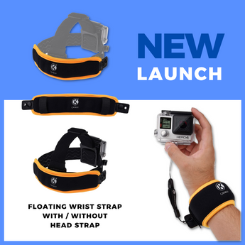 New Product: Floating Wrist Strap with and without Head Strap