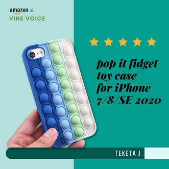 Product Review: Pop-it Fidget Toy Case for iPhone 7/8/SE 2020