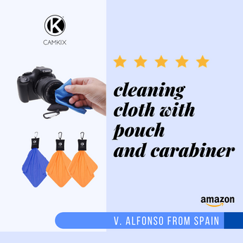 Product Review: Cleaning Cloth with Pouch and Carabiner