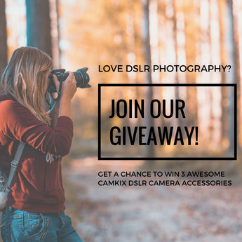 Win THREE Awesome Accessories for your DSLR Camera!
