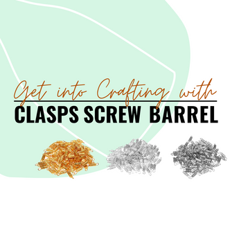 Get Crafty with the Eco-Fused Barrel Screw Clasp