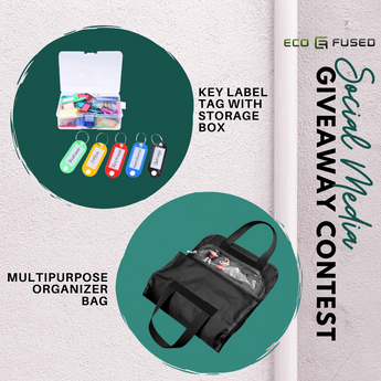 Eco-Fused is Giving Away A Few Items for your Organizing Solutions!