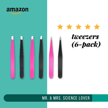 Product Review: Tweezers (6-pack)