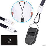 2in1 Protective Case & USB Lanyard Kit for Trezor One - Bitcoin Cryptocurrency Wallet