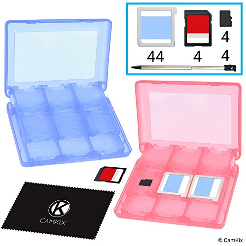 Game Case Nintendo 3DS - Fits up to 44 Games CamKix