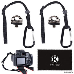 Camera Tether with Carabiner with Tripod Screw (Pack of 2)