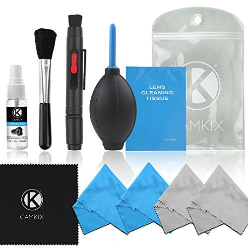 Cleaning Kit for Eyeglasses with Wet Wipes – CamKix