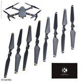 Propellers for DJI Mavic Pro - 2 Sets (8 Blades) - Black
