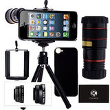 Lens Kit for iPhone SE / 5S / 5 - 4in1 - 8x Telephoto