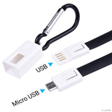 USB Lanyard for Ledger Nano S - Transport, Power and Data Transfer Cable