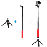 Tripod Base and Hand Stabilizer Grip for GoPro Hero,  Camera & Smartphone