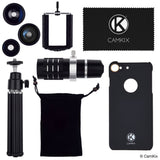 Lens Kit for Apple iPhone 8 Plus and iPhone 7 Plus - 4in1 - 12x Telephoto Lens