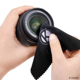 Rubber Camera Lens Hood 52mm - Set of 2