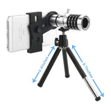Universal Smartphone Lens Kit - 4in1 - 12x Telephoto