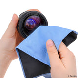 Lens & Screen Cleaning Kit - 5 Dual Layer Cloths, 50 Wet Wipes